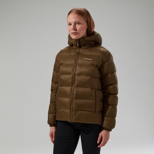 Synthetisch isolierte Ewden Damen-Jacke - Braun