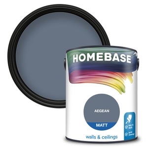 Laura Ashley Eggshell Garden Paint Chalk Blue - 2.5L | Homebase