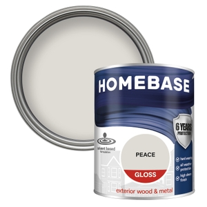 Ronseal One Coat Cupboard Paint Cobalt Grey Gloss 750ml Homebase