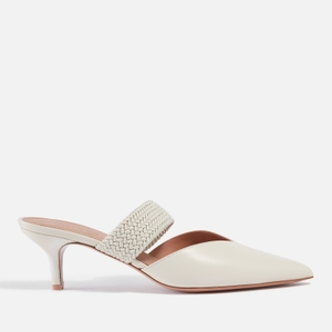Maisie 45 Leather Heeled Mules