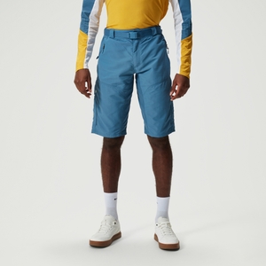 Herren Hummvee Short mit Innenhose - Blue Steel