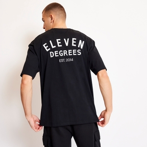 Varsity Graphic T-Shirt - Black