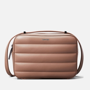 Calvin Klein Line Quilt Faux Leather Camera Bag