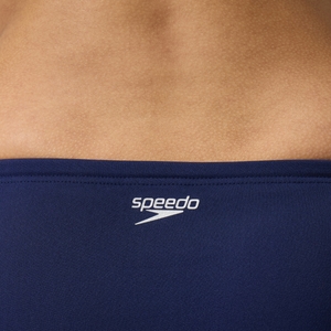 Bas classique couleur unie pour femmes, bleu marine