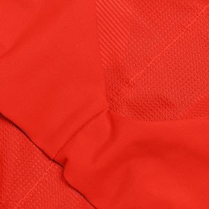 Haut dos nageur couleur unie pour femmes, rouge