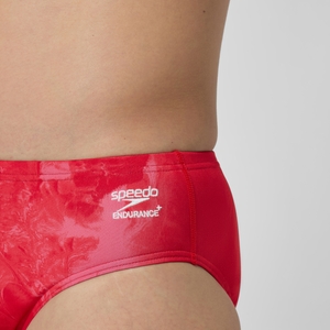 Caleçon boxeur ajusté boxeur ajusté Lunar Storm pour hommes, rouge