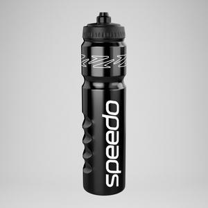 Speedo 1LTR Water Bottle Black