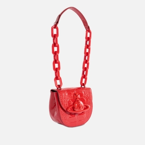 Vivienne Westwood Jodie Leather Saddle Bag