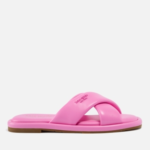 Faux Leather Rio Slides