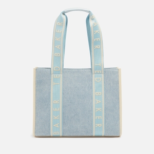 Ted Baker Jeanee Webbing Medium Denim Tote Bag