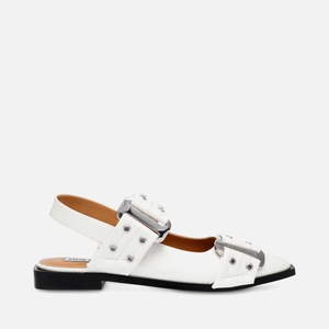 Grand Ave Faux Patent Leather Flats
