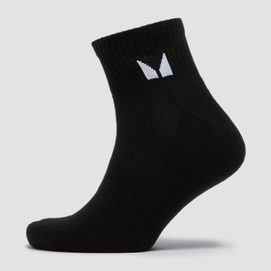 MP Unisex Ankle Socks (3 Pack) - Black