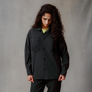 Unisex Abenteuer-Corner-Shirt Schwarz - XXS