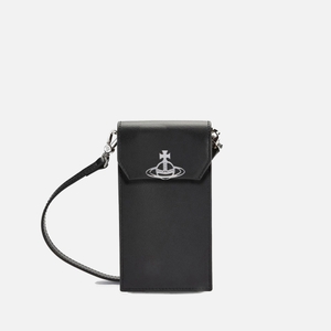 ★【VIVIENNE WESTWOOD】 GRAIN LOGO PHONE BAG★ Vivienne Westwood Vegan Bright Green Phone Bag