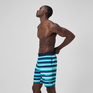 Men's Print Bondi Boardshort 20" Navy