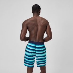 Men's Print Bondi Boardshort 20" Navy