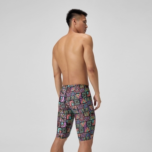 Men's Pro LT Printed Jammer Pink/Purple