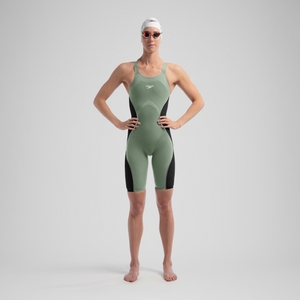 Women's Fastskin LZR Intent 2.0 Country Green Closedback Kneeskin