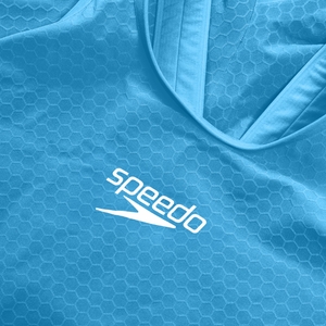 Women's Fastskin LZR Pure Intent 2.0 Openback Kneeskin Blue/Red