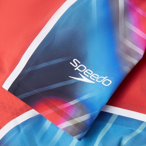 Combinaison partielle à dos fermé - Fastskin LZR Pure Intent 2.0 pour Femmes Bleu/Rouge