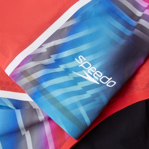 Women's Fastskin LZR Pure Intent 2.0 Openback Kneeskin Red/Blue