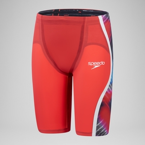 Fastskin LZR Pure Intent 2.0 Schwimmhose mit hohem Bund für Herren Blau/Rot