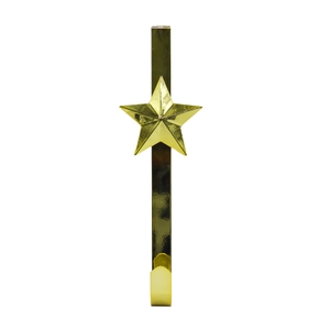Gold Star Christmas Wreath Hanger Homebase