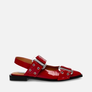 Grand Ave Faux Leather Flats