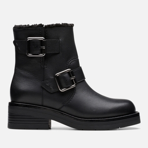 Rebelle Buckle Leather Biker