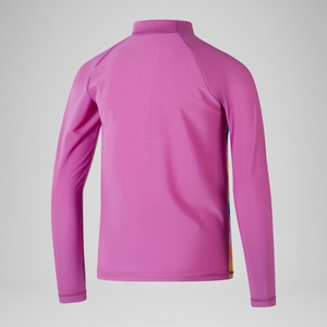 T-shirt rashguard Fille à manches longues pour Filles Rose kiki