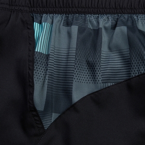 Herren XPRESS LITE Badeshorts mit Einsätzen, 16 Zoll Schwarz/Grau