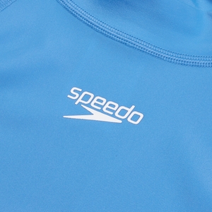 T-shirt rashguard à manches courtes pour Femmes Bleu de Sèvres