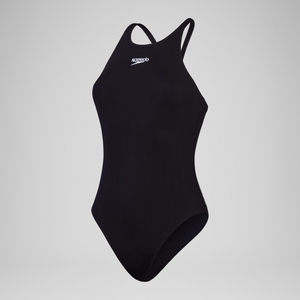 Women's Endurance+ V Back One Piece Black