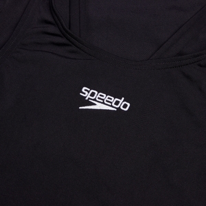 Women's Endurance+ V Back One Piece Black