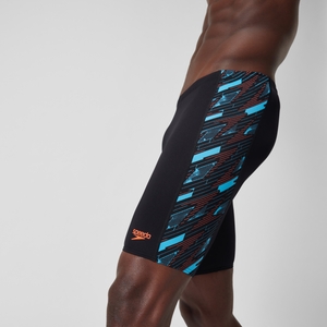 Jammer HyperBoom à empiècement pour Hommes Noir/Bleu picton/Rouge sirène