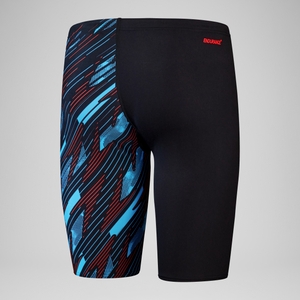 Jammer Hyperboom coupe en V pour Hommes Noir/Bleu picton/Rouge sirène
