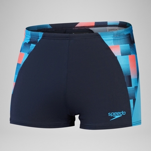 Herren END+ MAX Aquashorts mit Passe Marineblau/Blau