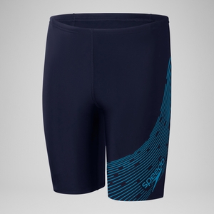 Boys' Medley Logo Jammer Navy/Blue - 7-8
