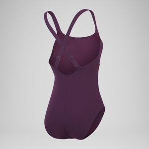 Damen Crossback Shaping-Badeanzug Lila