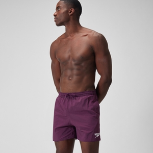 Herren Essential Badeshorts, 16 Zoll Lila - 2XL