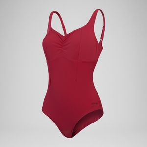 Maillot de bain gainant Femmes AquaNite pour Femmes Rouge basque