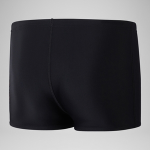 Short de bain Aquashort garçon - HyperBoom Panel pour Garçons Noir/Vert campagne/Nectarine