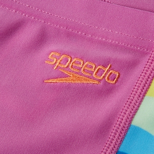 Girls' Printed Panel Legging Pink