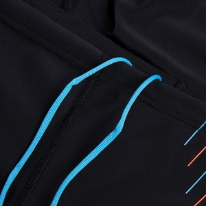 Men's Duo Logo Print Jammer Black/Blue