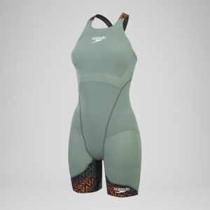 Damen Fastskin LZR Ignite Kneeskin Grün/Schwarz
