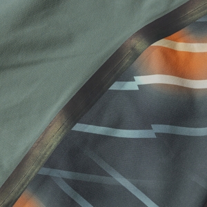 Herren Fastskin LZR Pure Intent 2.0 Schwimmhose mit hohem Bund Grün/Orange