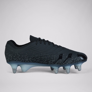 Adult Unisex Stampede Groundbreak Elite Soft Ground Boots Black/Silver