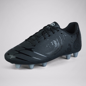 Junior Unisex Phoenix Genesis Team Firm Ground Boots Black/Silver