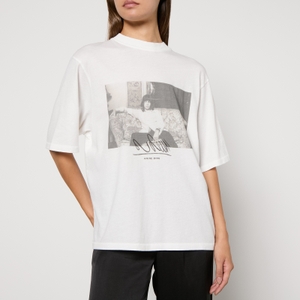 ANINE BING ホワイト Tシャツ グラフィックミックジャガー XS 15350188-2075152529962050.jpg