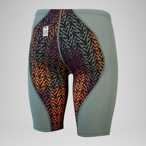 Herren Fastskin LZR Ignite Schwimmhose Grün/Schwarz